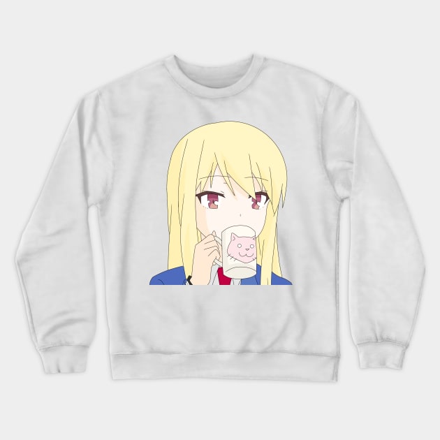 pet girl of sakurasou-mashiro shiina Crewneck Sweatshirt by Senpaih